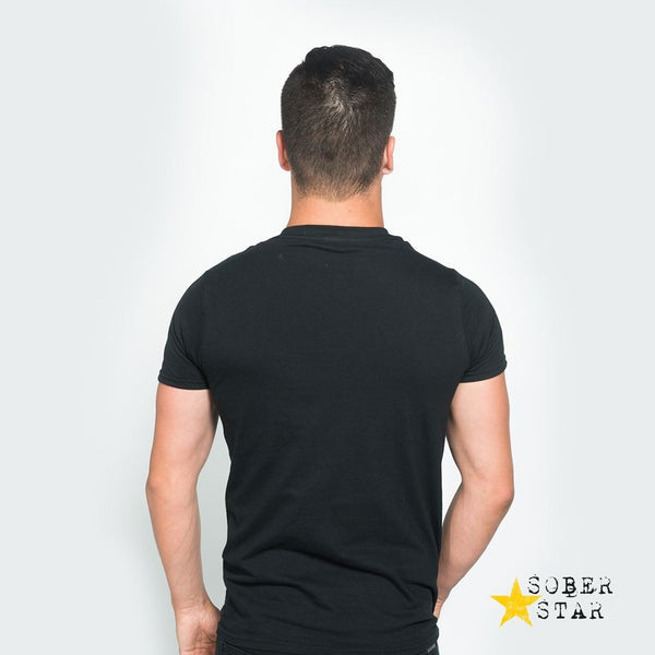 Soberstar - T-shirt à col rond pour hommes