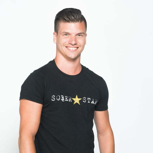 Soberstar - T-shirt à col rond pour hommes