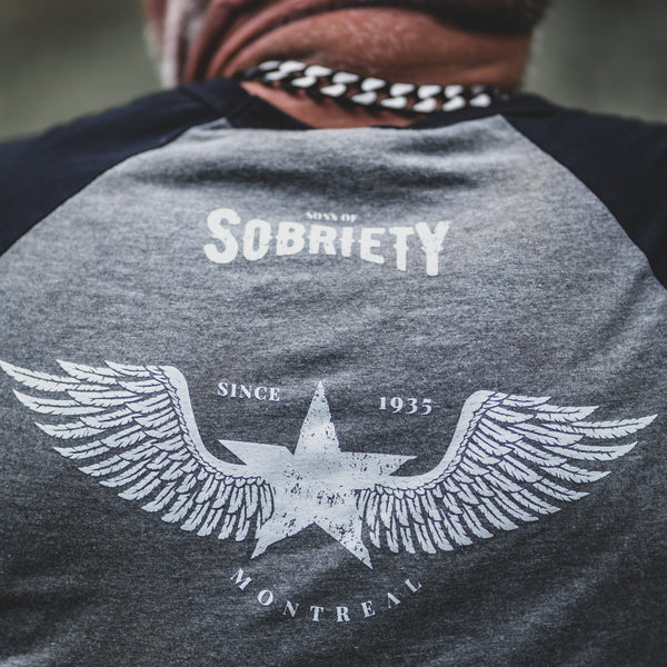 Sons Of Sobriety - T-shirt original manches 3/4