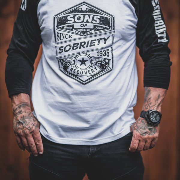 Sons Of Sobriety - T-shirt original manches 3/4