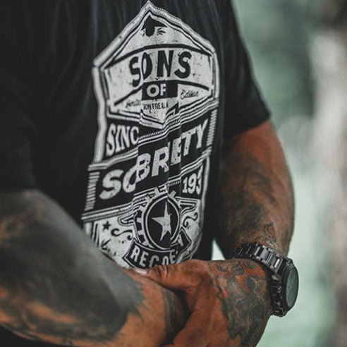 Sons Of Sobriety - Crewneck T-Shirt