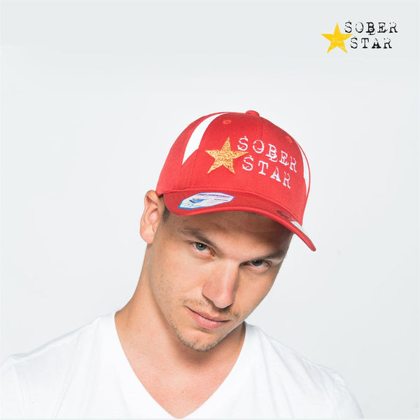 Sober Star , Sobriety Hat and Cap for MEN & WOMEN, Flexfit